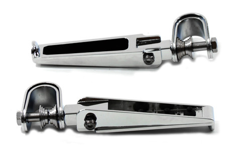 Wyatt Gatling #76680 - Chrome Chopper Style Footpeg Set