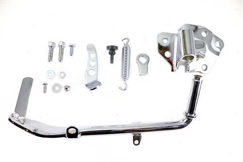 V-Twin - Chrome Jiffy Kickstand Kit