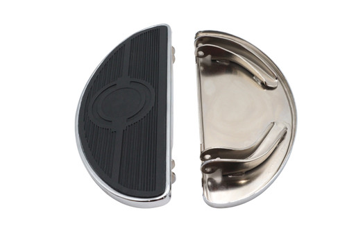 V-Twin - Driver Footboard Set Chrome