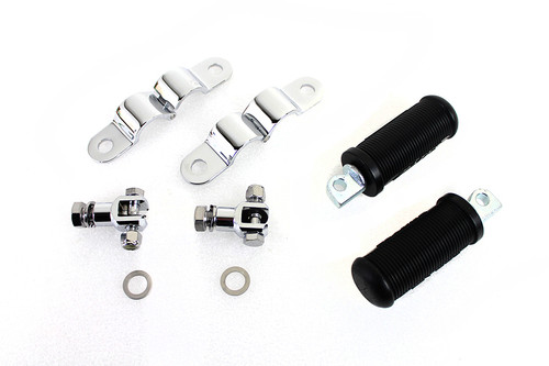 V-Twin - Bates Clamp on Footpeg Set