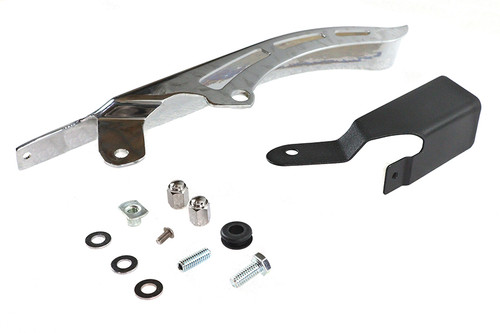 V-Twin - Chrome Rear Upper Belt Guard