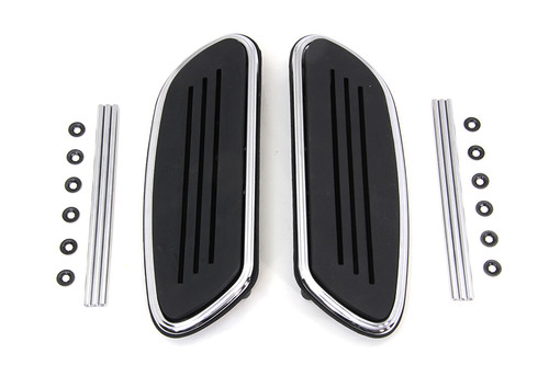 V-Twin - Passenger Footboard Rubber Insert Set