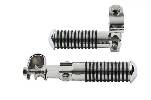 V-Twin #04726 - O-Ring Style Footpeg Set Chrome