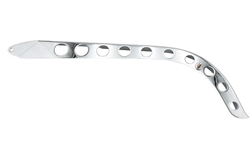 V-Twin #74841E - Rigid  inchHoly inch Chain Guard Chrome