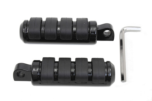 Wyatt Gatling #72281BK - Small Cats Paw Footpeg Set Black