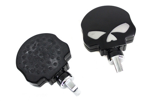  #63364B - Skull Highway Footpeg Set Black