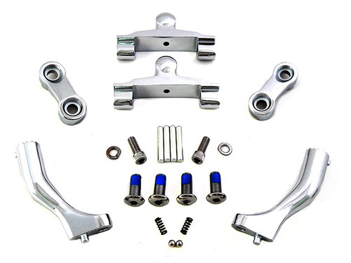 Wyatt Gatling #62131 - Adjustable Passenger Footboard Mount Set