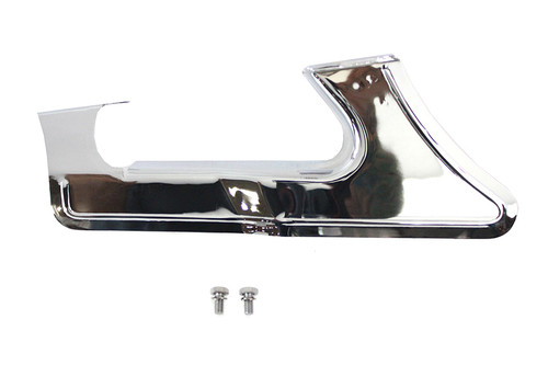 Wyatt Gatling #71366 - Chrome Rear Belt Guard Lower