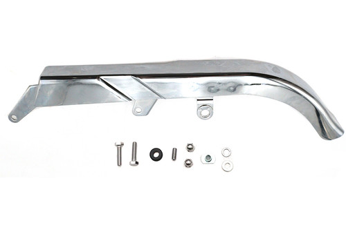 V-Twin - Chrome Rear Belt Guard Upper