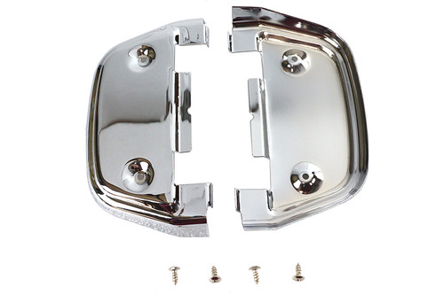 V-Twin #C17-0451 - Passenger Footboard Cover Chrome