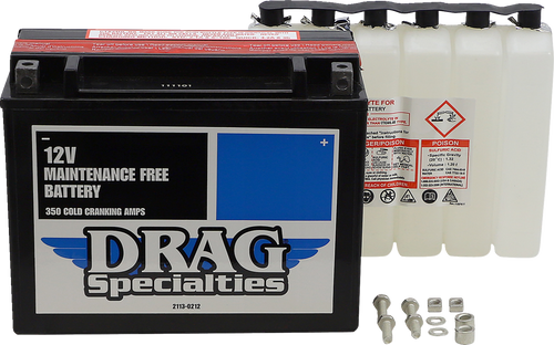 Drag Specialties AGM Battery - YTX24HLBS