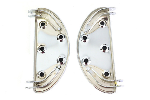 V-Twin - Driver 'D' Shape Footboard Set