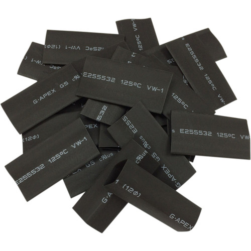 Drag Specialties - Heat Shrink tube - 25PK - Black