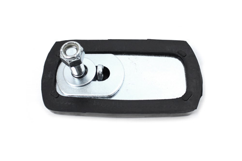 V-Twin #71120 - Black Forward Brake Pedal Pad Kit
