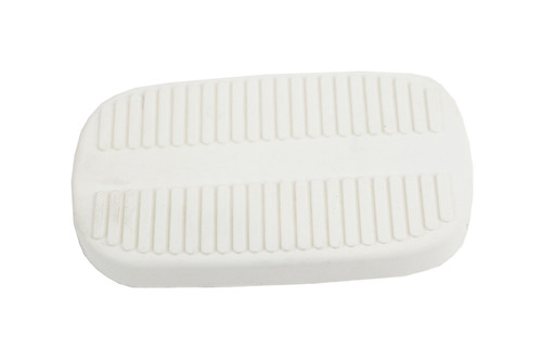 V-Twin #75680W - White Brake Pedal Pad