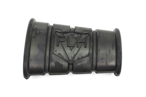 V-Twin #18007 - Black Rubber Kick Starter Pedal With FLH Logo