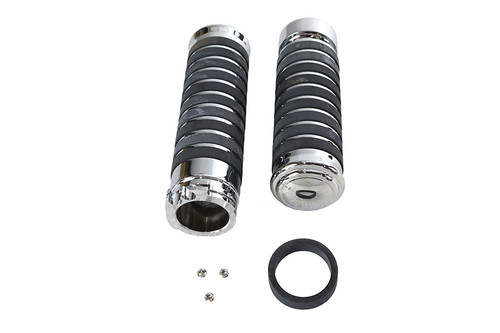 V-Twin - Billet Band Style Grip Set