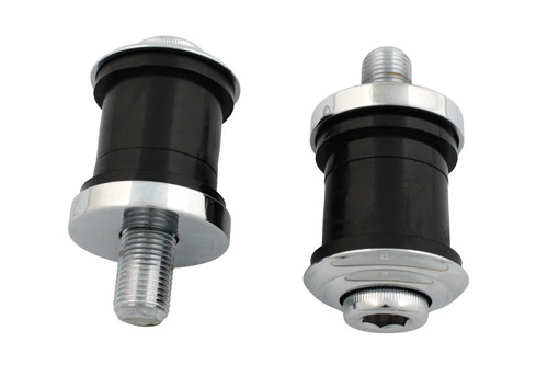 V-Twin - Flush Mount Handlebar Damper Kit Chrome