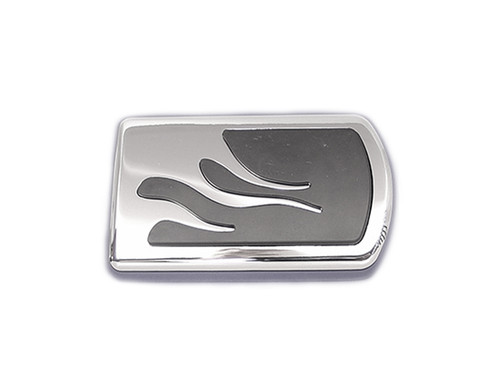 V-Twin #77415 - Flame Brake Pedal Pad