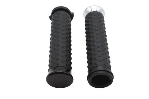 Wyatt Gatling #78951 - Wyatt Gatling Deluxe Grip Set Chrome