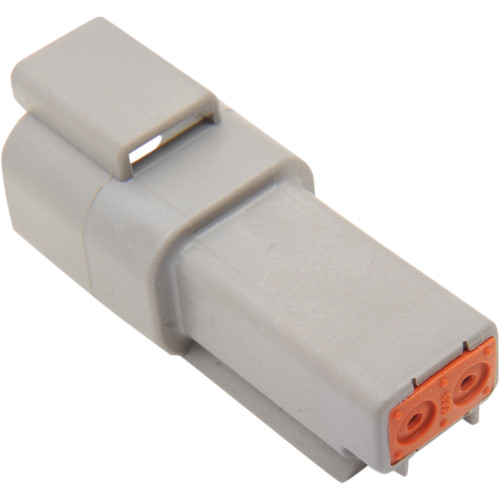 Namz #DR-2G - Deutsch Receptacle - 2 Pin - Gray