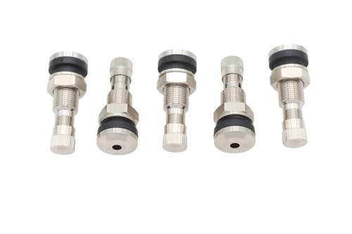 V-Twin #99-6209-5 - Tubeless Tire Valve For Mag Style Rims Chrome
