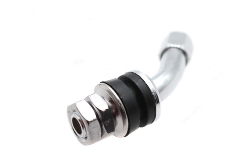 V-Twin #WH-303 - Valve Stem For Tubeless Tires Chrome