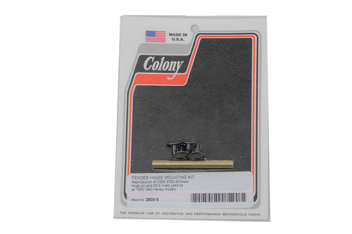 Colony - Rear Fender Hinge Pin and Rivet Kit
