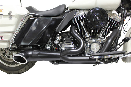 V-Twin - 2:1 Exhaust Header Set Black