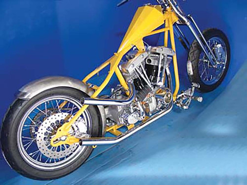Paughco #730C - Exhaust Header Set Upsweep