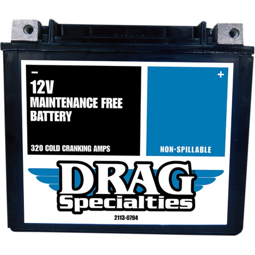 Drag Specialties - AGM Battery - YTX20HL FT