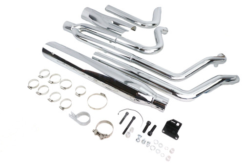 Ultima #60-366 - Ultima Dominator 2:1 Exhaust Header System Chrome