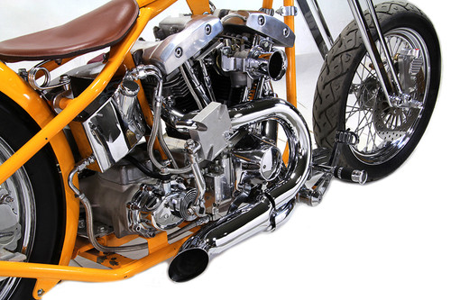 V-Twin - Chrome 2 into 1 Exhaust Header Set