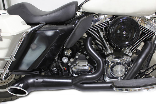 V-Twin - Factory Sample 2:1 Exhaust Header Set Black
