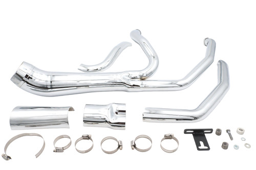 V-Twin - Factory Sample Cyclone 1-3/4 inch 2 into 1 Exhaust Header Se
