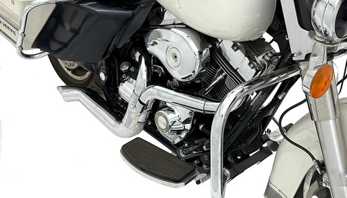 V-Twin #8156 - Speedster 1-3/4 inch 2 into 1 Exhaust Header Set Chrome