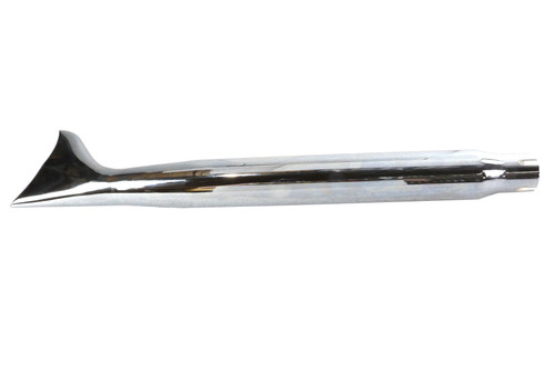 Wyatt Gatling - Chrome Tapered Fishtail Muffler 27 inch
