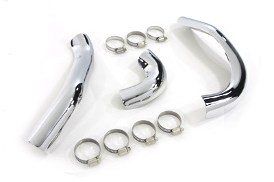 Paughco - Dual Exhaust Pipe Heat Shield Set