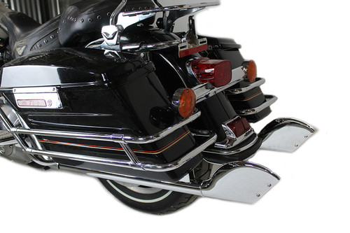 Wyatt Gatling - Batique Style Exhaust Tube Set Chrome