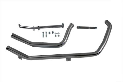 Paughco #726B2 - Exhaust Header Set Upsweep