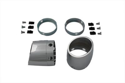 Wyatt Gatling #U08-0217 - Slash Style Tips for 3-1/2 inch Muffler