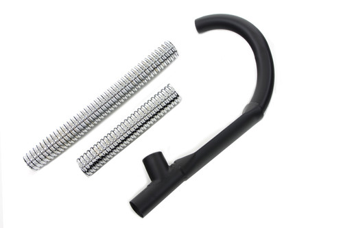 V-Twin - 45 inch Exhaust Header Set with Flex Cover