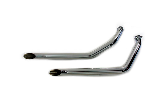Cycle Shack - Factory Sample Exhaust Goose Style Drag Pipe Set