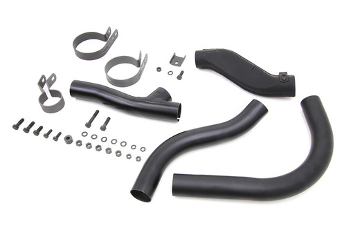 V-Twin - Black Knucklehead Exhaust Header Kit