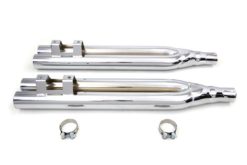 V-Twin - Double Barrel Exhaust Extension Pipe