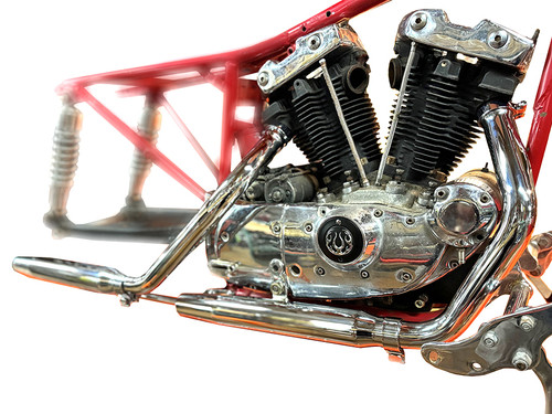 V-Twin - Tapered Muffler Exhaust Kit Chrome