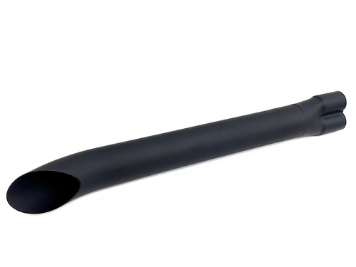 V-Twin #78778WB - 24 inch Collector Turn Out Exhaust Tip Black