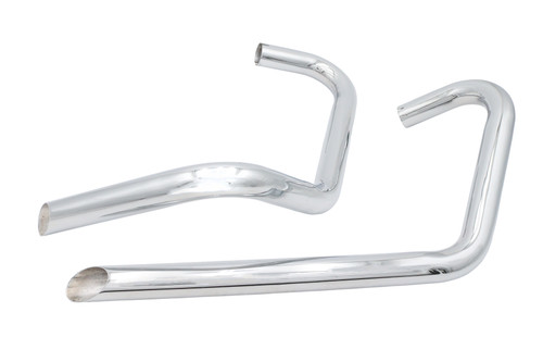 Ultima - Ultima Right Side Exhaust Drag Pipe Set Chrome