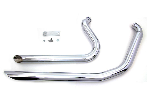 V-Twin - Factory Sample Wyatt Gatling Exhaust Drag Pipe Set Side