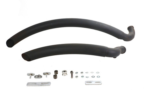 V-Twin - Factory Sample Wyatt Gatling Street Sweeper Exhaust Pipe Set